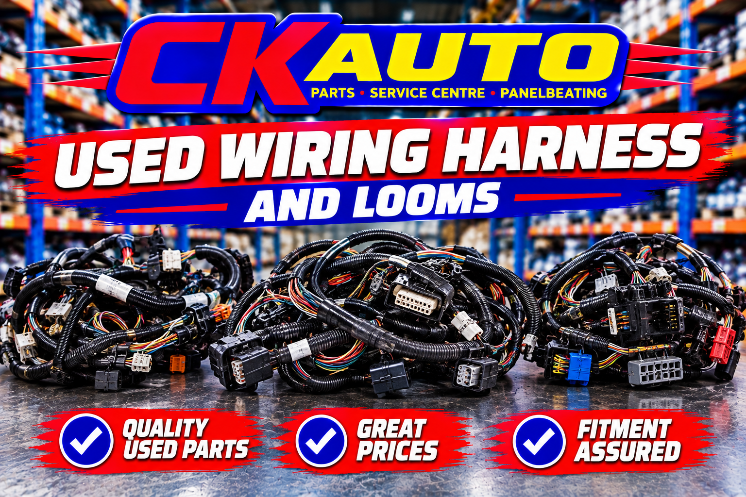 wiring harness and looms